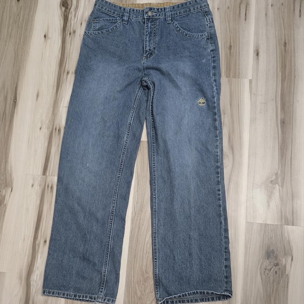 Timberland Men's Relaxed Denim Jeans - Classic Blue